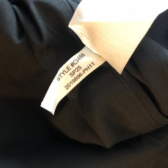 J Crew Simone Dress In Italian Stretch Merino Wool Blend Sheath Ivory Black 20 - Picture 7 of 7